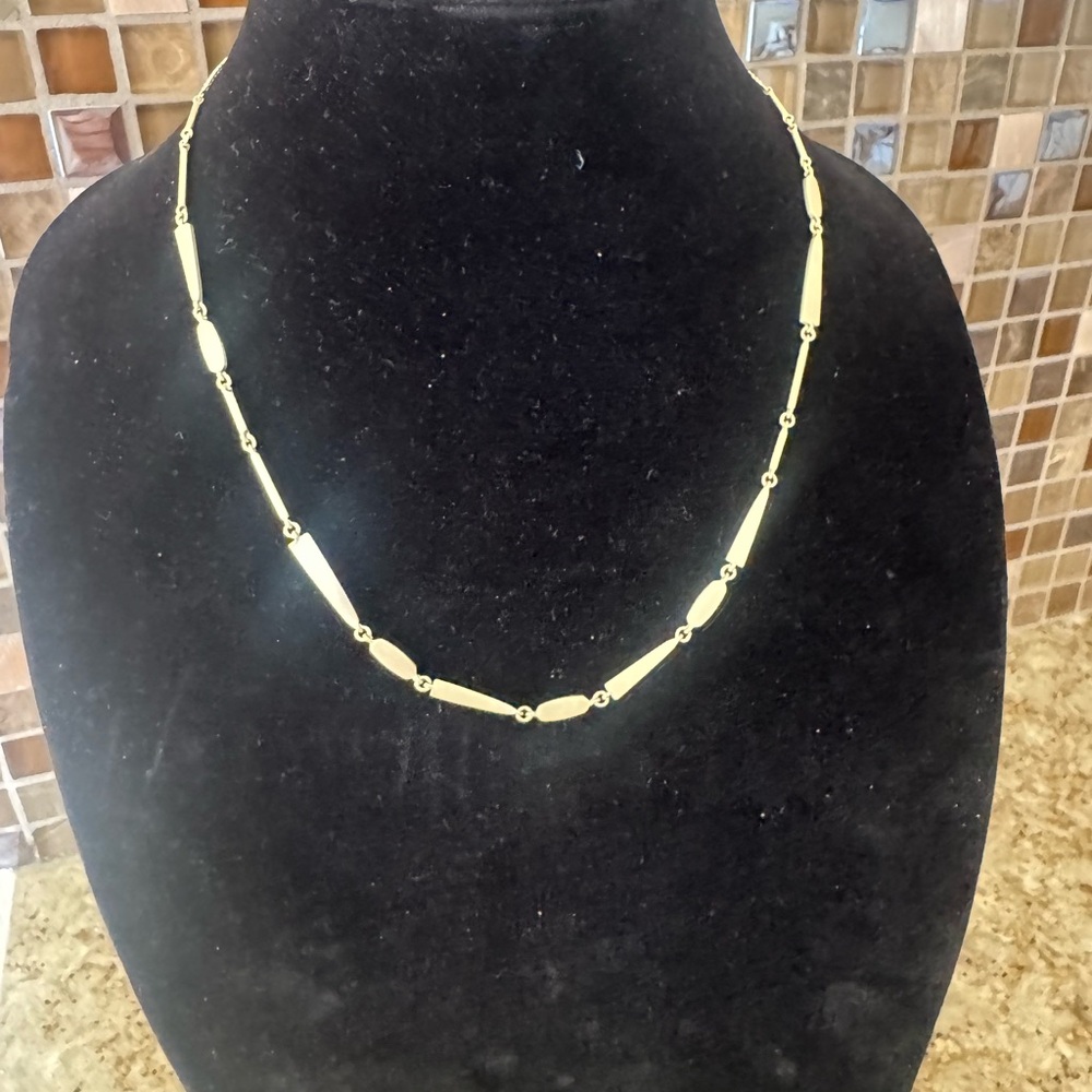 NWT Kendra Scott Gold Bar Necklace